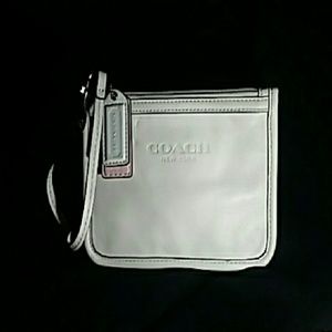 White Coach Wristlet!